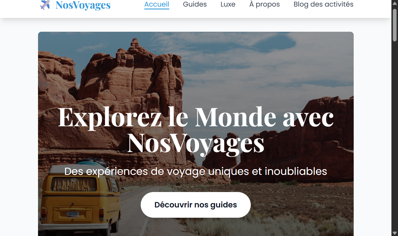Site NosVoyages