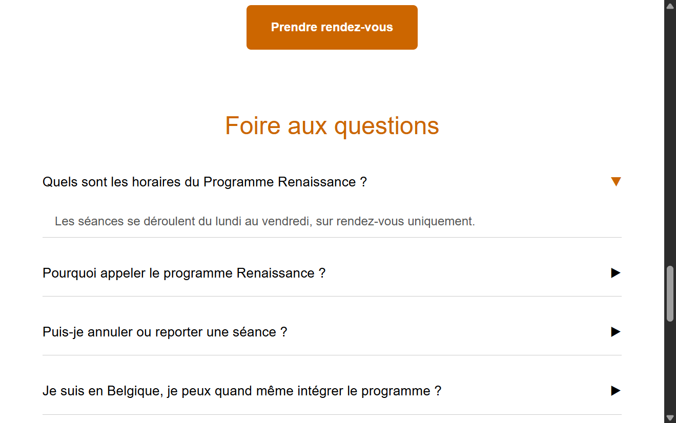 Page Renaissance FAQ