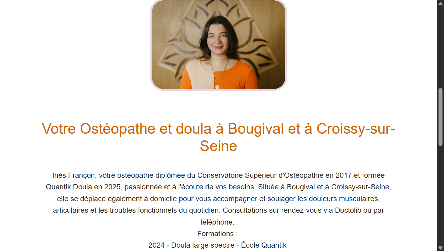 Accueil Ines Osteodoula