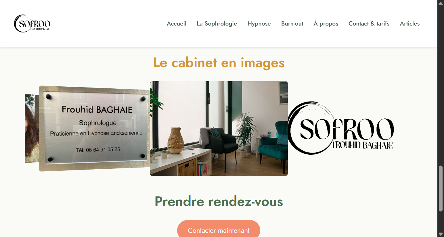 Page contact Sofroo